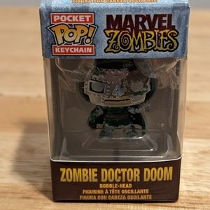 - 5 For 25$ NWOT Funko Pop Keychain Bundle Your Items Zombie Doctor Doom
